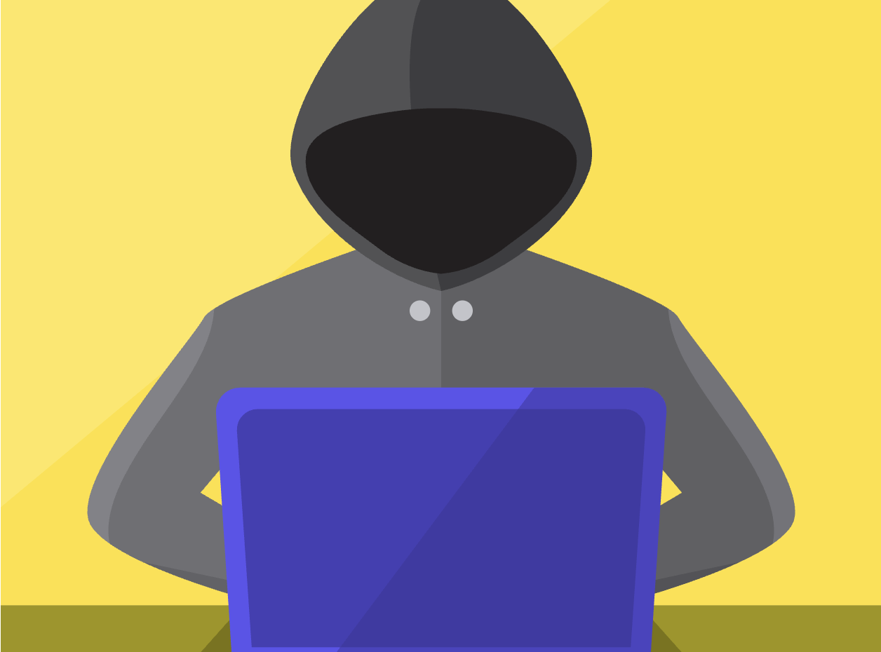 Free hacker computer programming vector